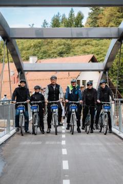 Otvoritev kolesarske CE-SˇT-SˇE-173